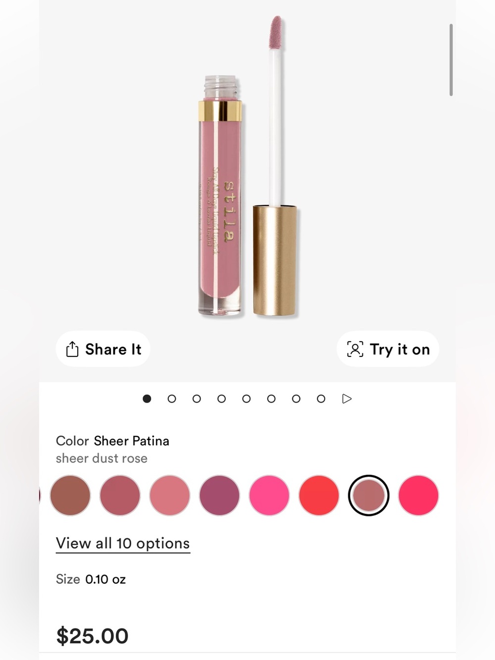 $25 Buy Now Price, Choice of 1 Full Size Stila Liquid Lipstick (Scarf Situation) - Picture 5 of 12